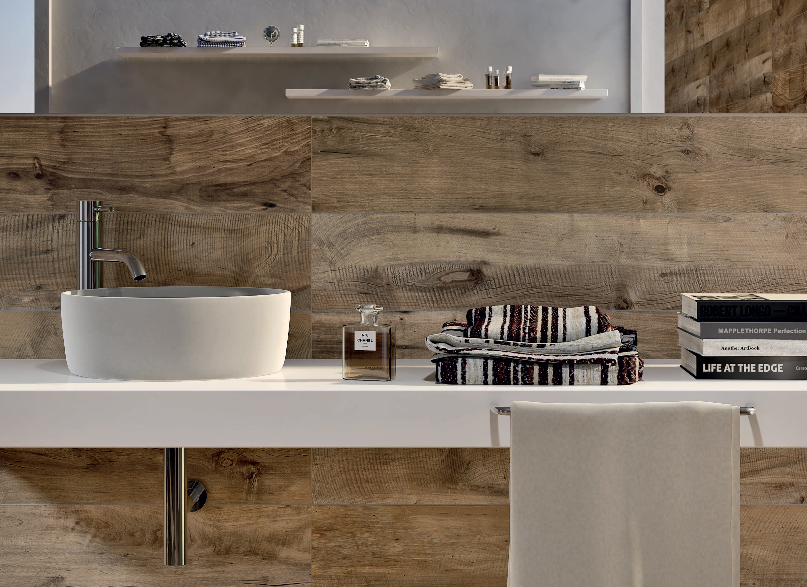 Wood effect deals wall tiles